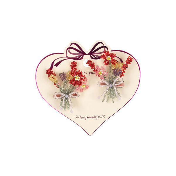 2-pack Pearly Flower Hair Clip, Konges Sl&oslash;jd