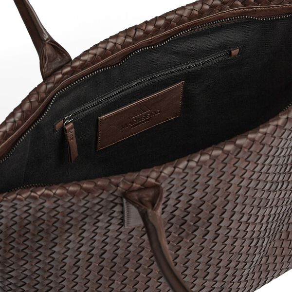WrenMBG Shopper Weave, dark brown, Markberg
