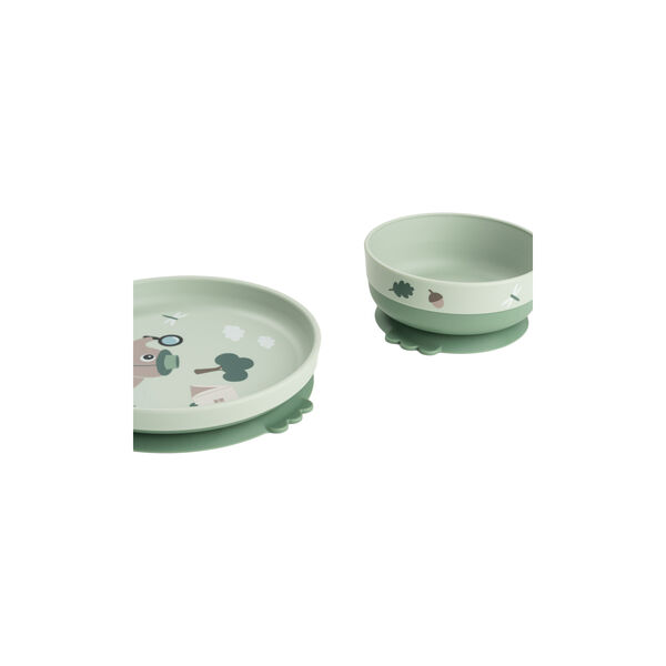 Foodie Matservis med 360&deg;-Kopp | Green, Done by Deer
