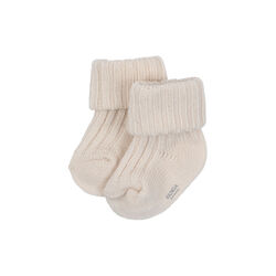 Lana Heavy Knitted Socks, off white melange, Konges Sløjd