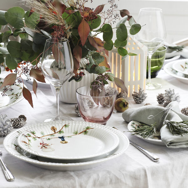 Hammersh&oslash;i Christmas jultallrik, 19 cm, K&auml;hler
