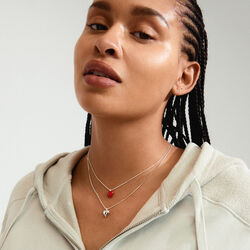 MAEVE Halsband 2 set, silverpl&auml;terat, Pilgrim