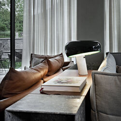 Snoopy bordslampa, black, Flos