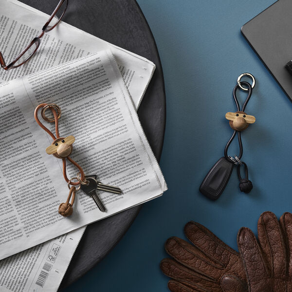 Apa nyckelring, guld, Kay Bojesen Denmark