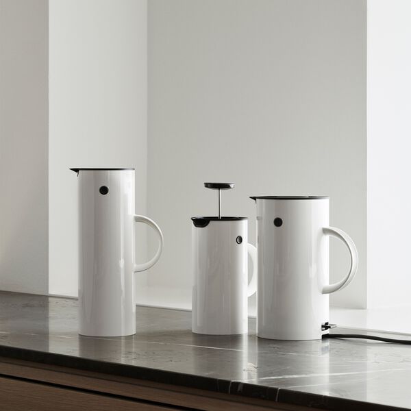 EM77 termoskanna, white, Stelton