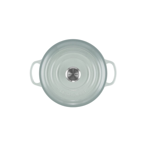 Signature gjutj&auml;rn rund gryta &Oslash; 20 cm, sea salt, Le Creuset
