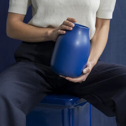 COLORA Vas Stor, mazarine blue, Blomus