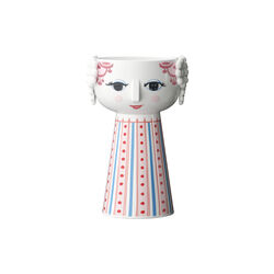 Eva Candle holder, dusty red Eva Candle holder, dusty red, Bjørn Wiinblad