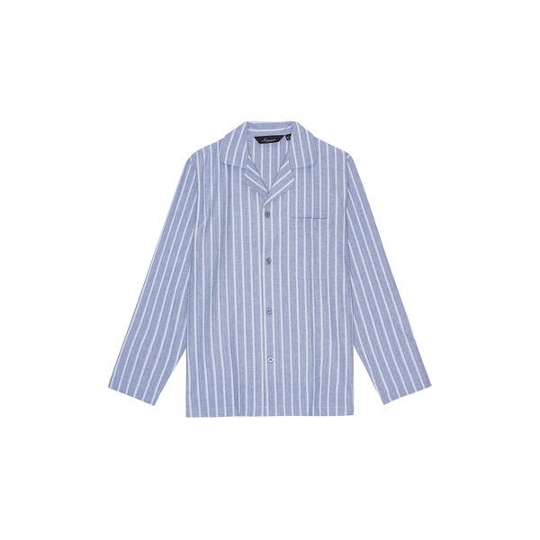 Bergen Pyjamas, herringbone blue/off white, Ambassador 1867
