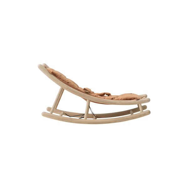 Wood Baby & Toddler Rocker, oak/caramel, Oliver Furniture