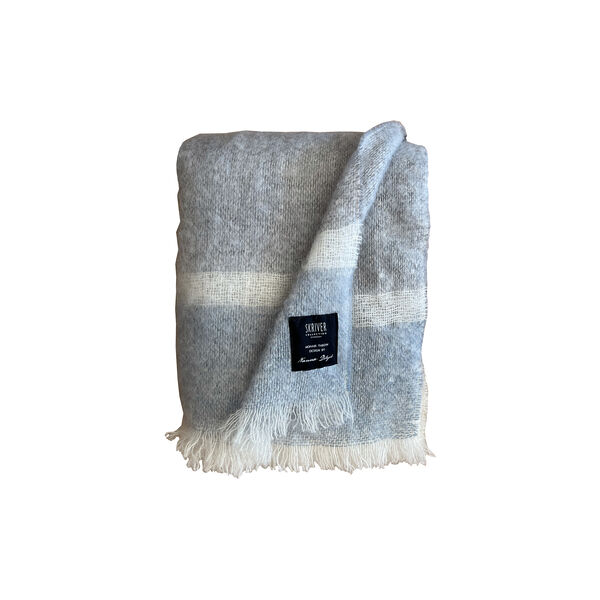 NANNA DITZEL Throw, blue/grey, Skriver Collection