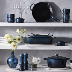 Signature gjutj&auml;rn rund gryta &Oslash; 28 cm, nuit, Le Creuset