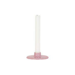 Rhombe Color ljusstake, rosa, Lyngby Porcel&aelig;n