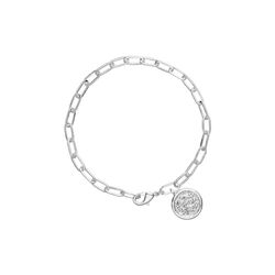 Amelia kedjearmband med h&auml;nge, f&ouml;rgyllt, Pure by Nat