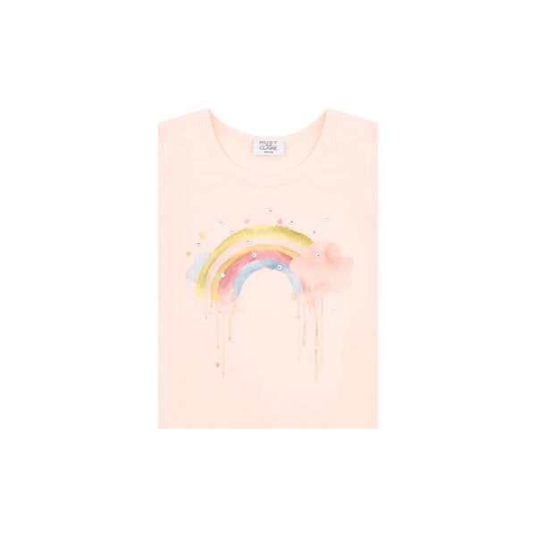 HCAlma  Rainbow T-shirt, quartz, Hust & Claire