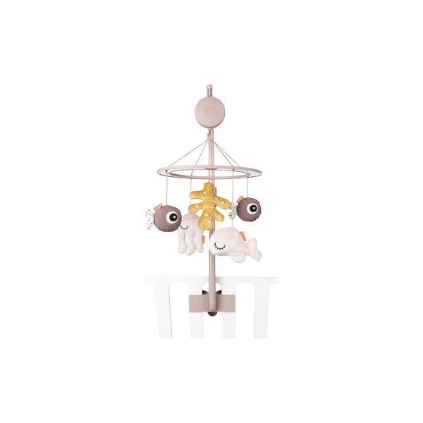 Sea Friends Musikmobil spegel, puder, Done by Deer