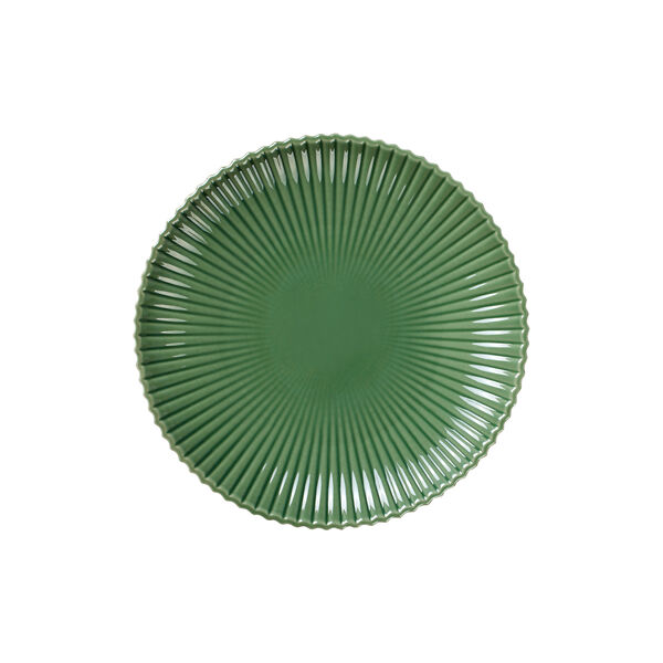 Samsurium Dinner Plate Ø 27 cm, green Samsurium Dinner Plate Ø 27 cm, green, Dottir Nordic Design