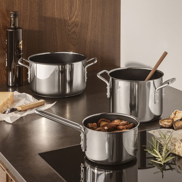 Stainless Steel Gryta keramisk bel&auml;ggning 2,2 L, Eva Trio