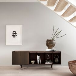 Vipp675 Chimney kabinett, mörk ek, Vipp