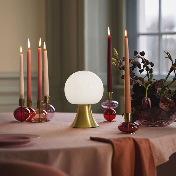 Noor LED lampa, brass colored, Holmegaard