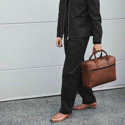 KingstonMBG Laptop Bag, cognac, Markberg