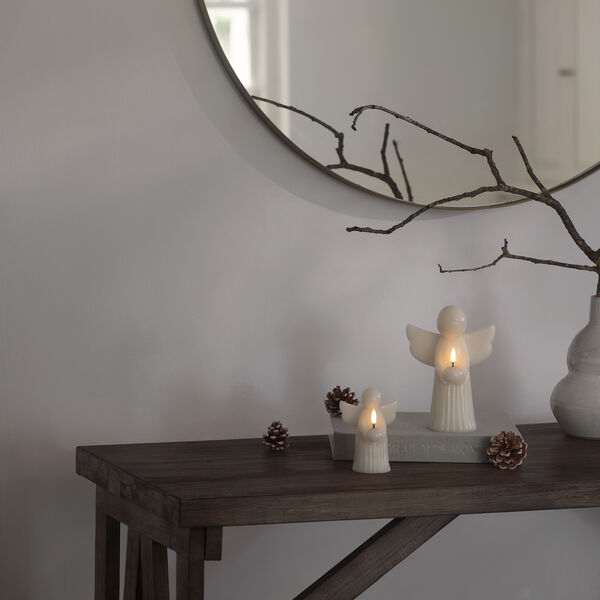 LED Smooth candle Angel 1 pcs | 14x19 | Vanilla, Uyuni Lighting