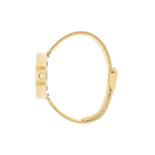 PICTO armbandsur, cappuccino brown/gold/matt gold, PICTO