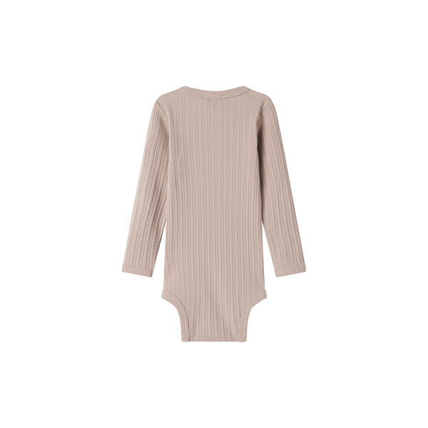 Benedicte LS Bodysuit, soft beige, MarMar Copenhagen