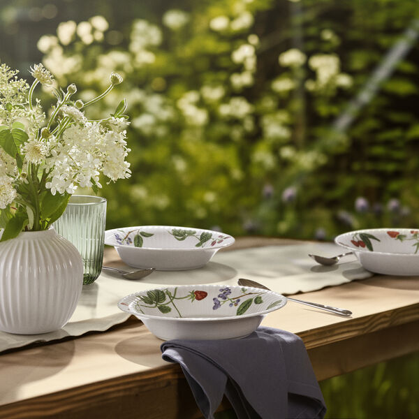 Hammersh&oslash;i Summer Djuptallrik &Oslash; 21 cm, summer berries, K&auml;hler