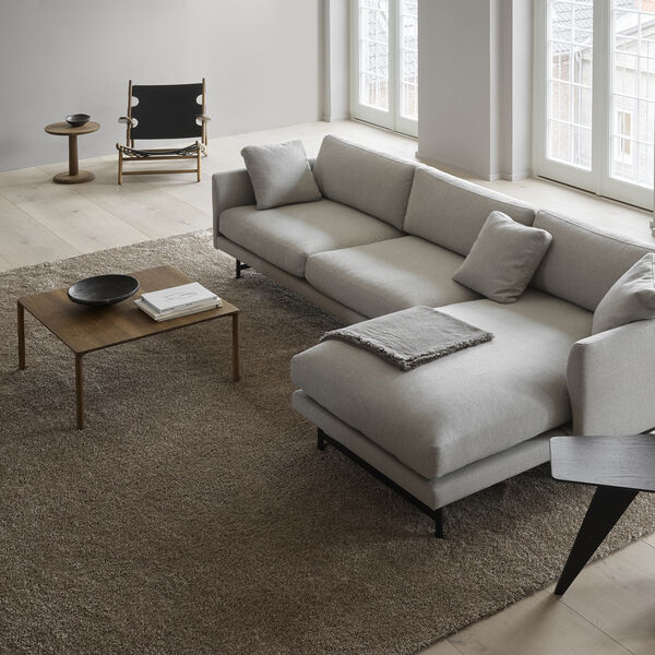 Piloti Wood Coffee Table, oljad r&ouml;kt ek, Fredericia Furniture