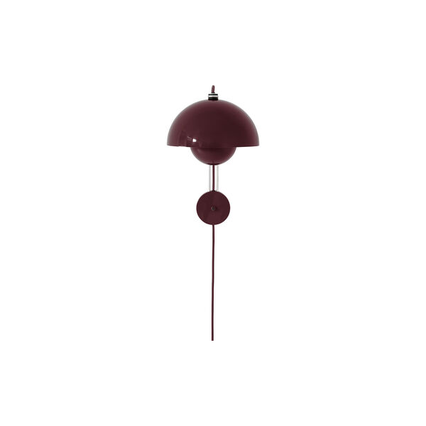 Flowerpot VP8 | Dark Plum | V&auml;gglampa, &Tradition