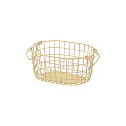 KAGO Storage basket Round S, new wheat, Blomus