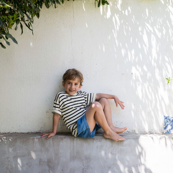 Pinon Shorts, blue denim, MarMar Copenhagen