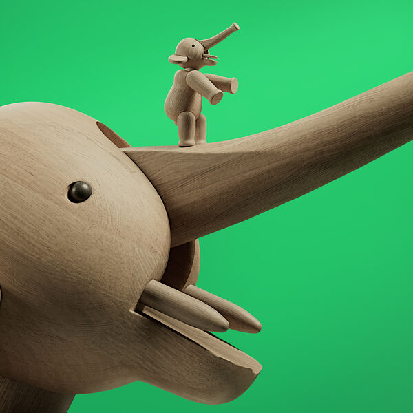 Set med liliput ek 3 st., Kay Bojesen Denmark