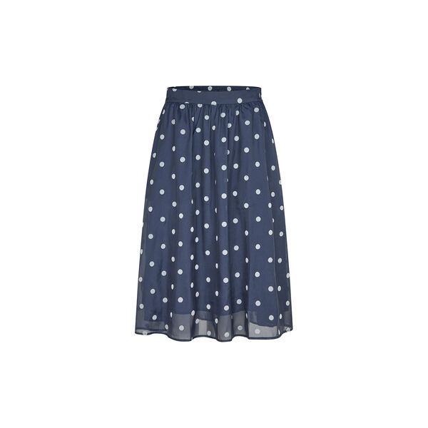 EllaLL Midi Skirt, dark blue, Lollys Laundry