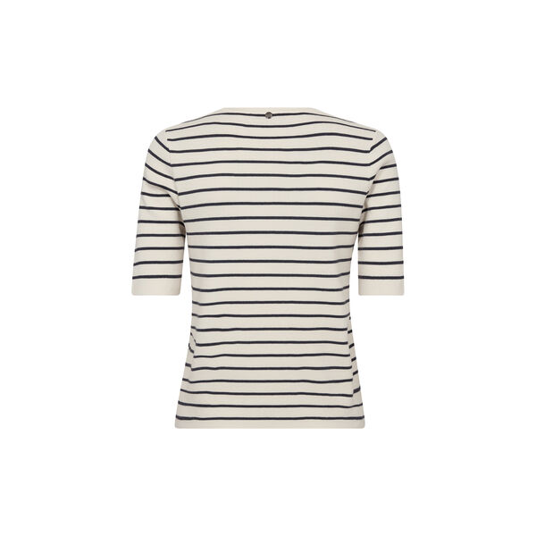 MMAliz Caliz Stripe SS Knit, india ink, MOS MOSH