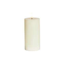 Sille lacquer LED candles 15 cm, ivory, Sirius Home