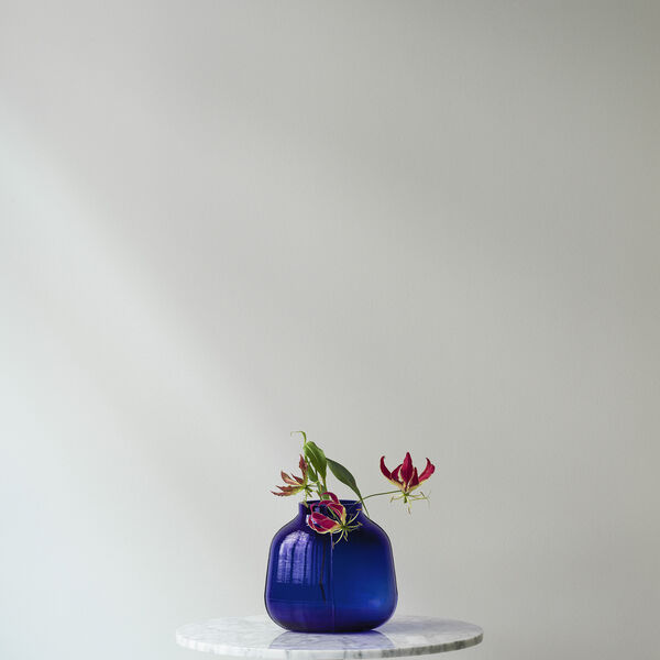 Step Vase, blue Step Vase, blue, Normann Copenhagen