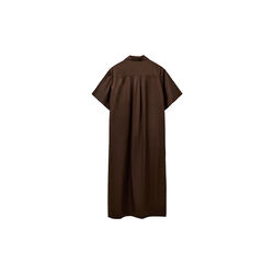 ASANASW OVERSIZE SHIRT DRESS, intense brown, Sofie Schnoor