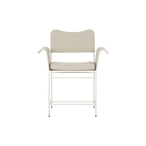 Tropique Dining Chair without Fringes, Leslie Limonta 12/classic white semi matt Tropique Dining Chair without Fringes, Leslie Limonta 12/classic white semi matt, GUBI