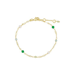 Lina armband, green, Pure by Nat