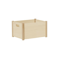 Pillar Storage Box, beech, Form & Refine