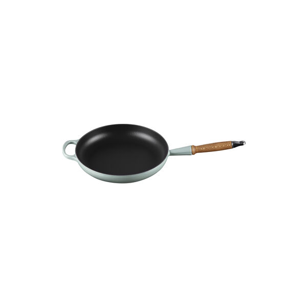 Signature gjutj&auml;rn stekpanna med tr&auml;handtag &Oslash; 28 cm, sea salt, Le Creuset