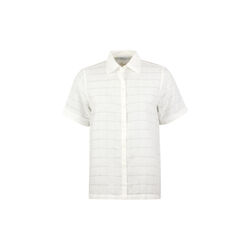 Lorraine Shirt, white check, Stenstr&ouml;ms