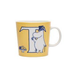 Mumin mugg 40 cl Alfabet T, Moomin Arabia
