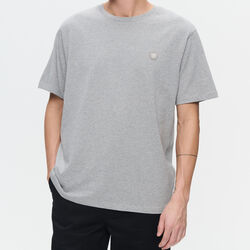 WWAce T-shirt, light melang grey, Wood Wood