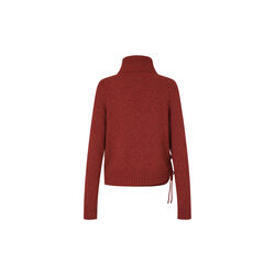 DicteMD Rollneck | Windsor Wine | Stickad Tr&ouml;ja, Modstr&ouml;m