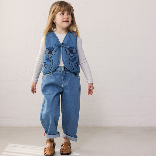 Joyce Vest, blue denim, MarMar Copenhagen