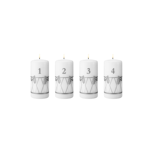 2026 Advent Candle, silver, Georg Jensen