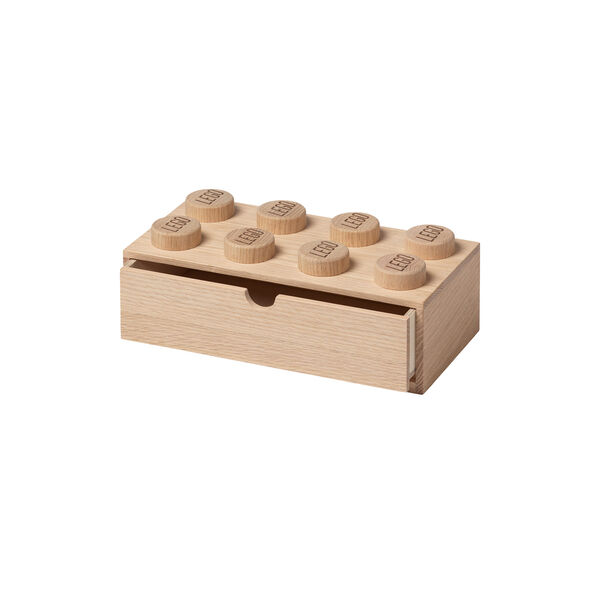 LEGO® 2x4 förvaringslåda, tvålbehandlad ek, Room Copenhagen